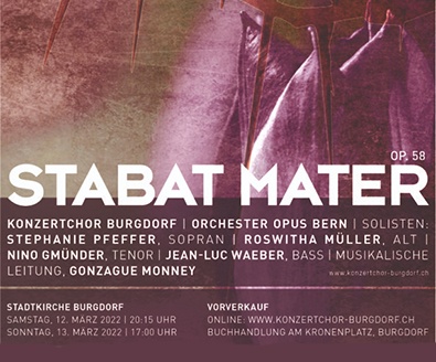 Antonìn Dvorak Stabat mater op.58